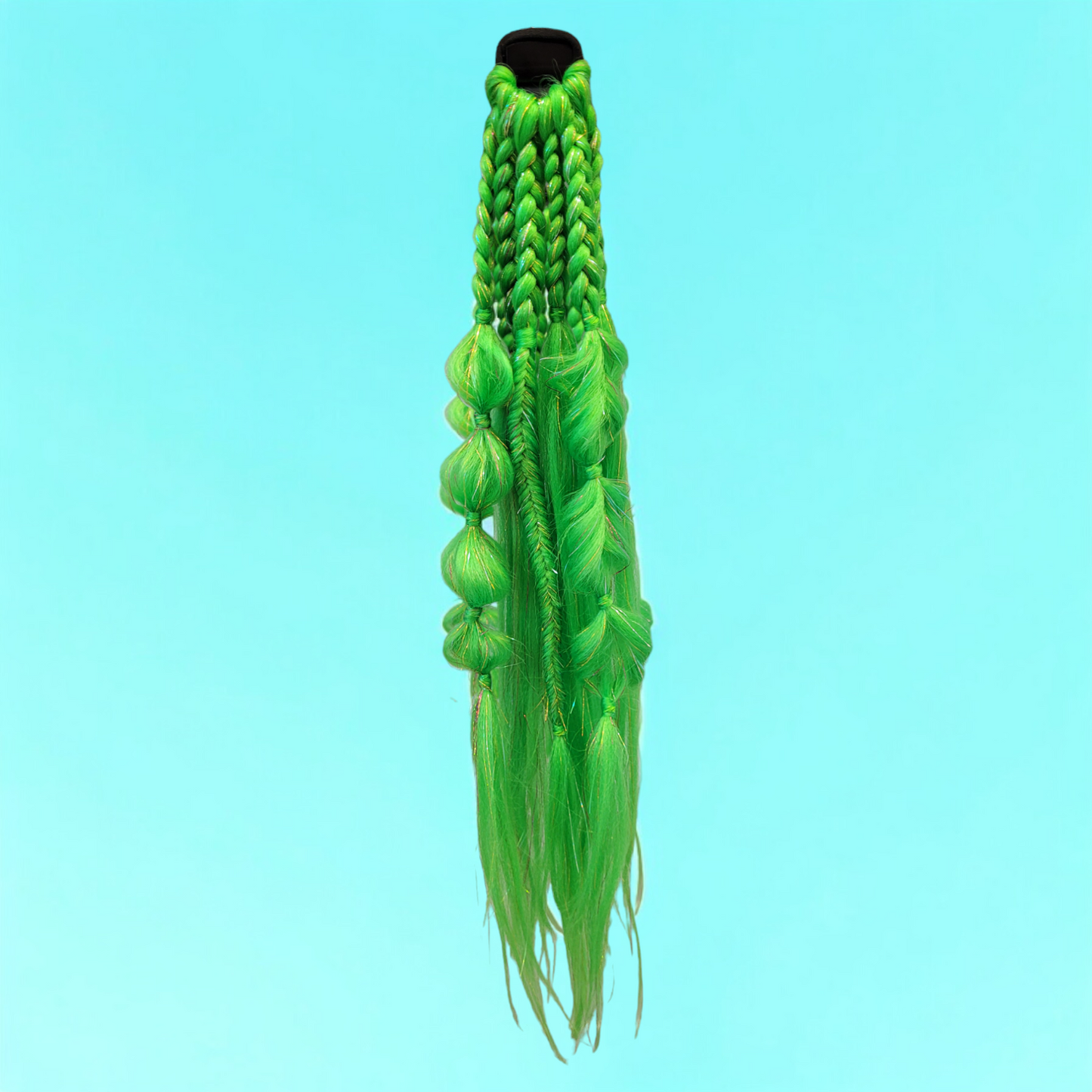Mermaid Hair - Fun Festival Hair Extension Ties