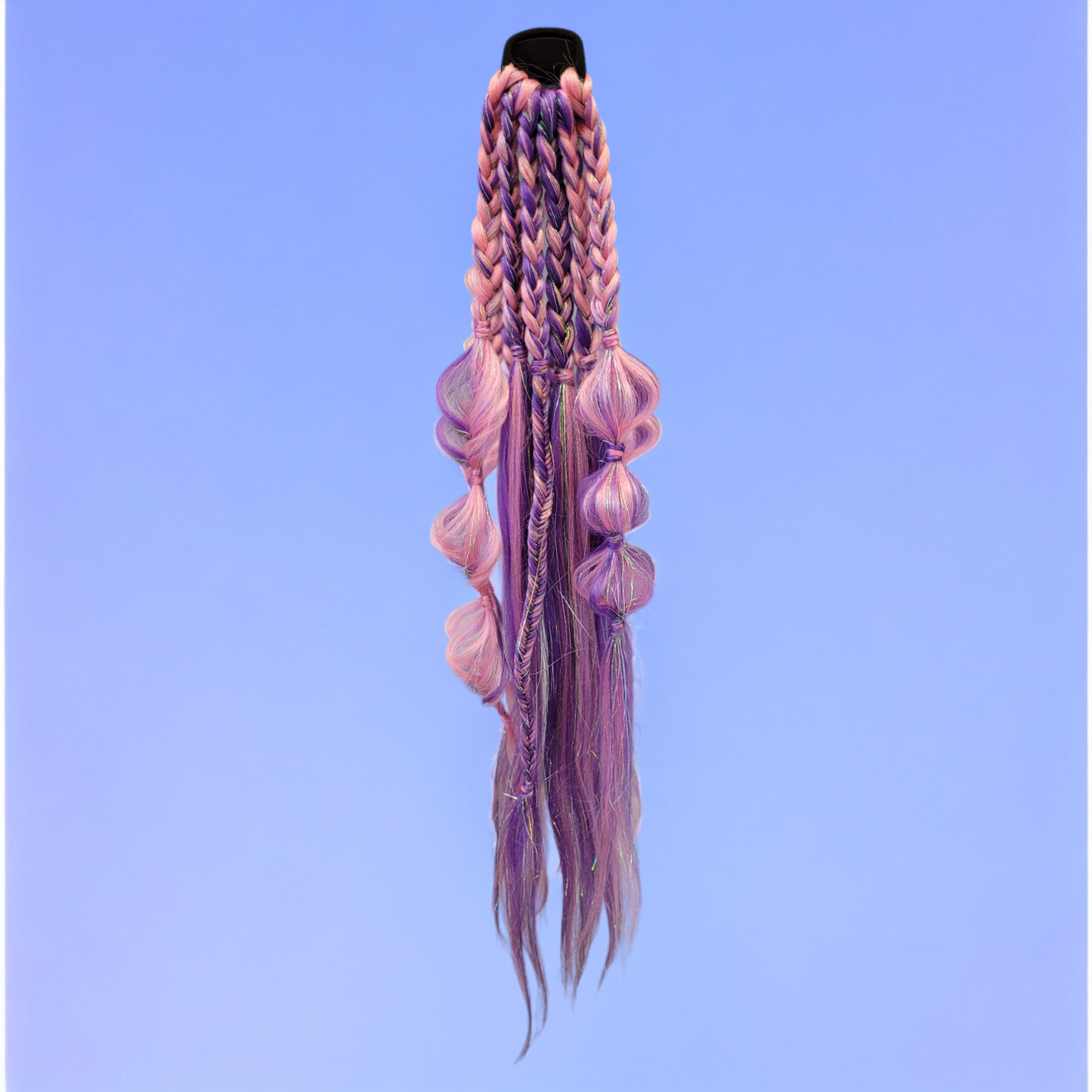 Mermaid Hair - Fun Festival Hair Extension Ties