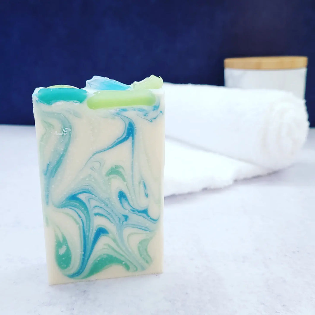 Seaglass Eucalyptus Mint Soap