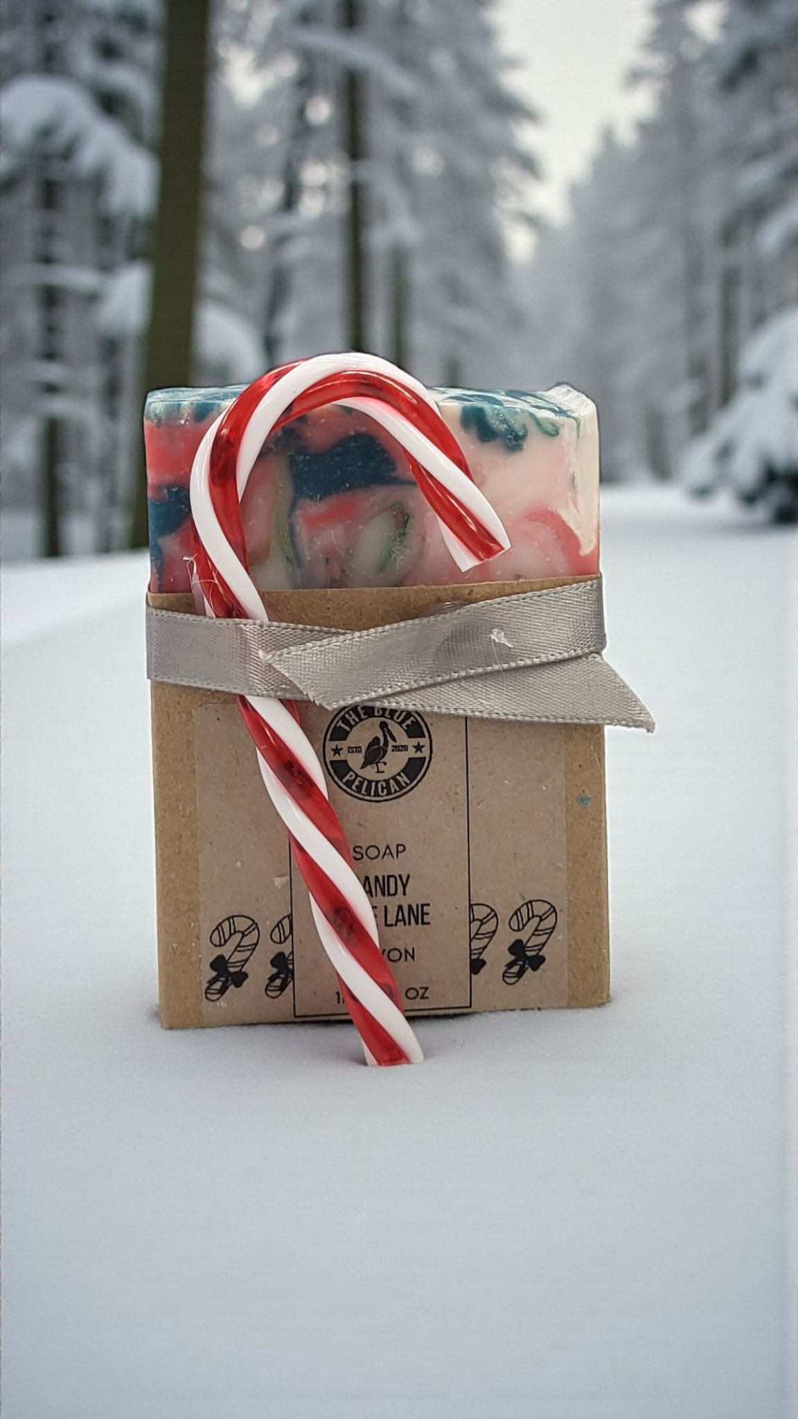 Candy Cane Lane Soap