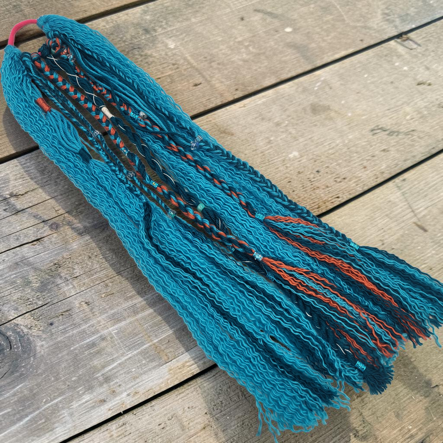 Mermaid Hair - Fun Festival Hair Extension Ties